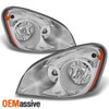 Fit 08-16 Freightliner Cascadia Halogen Type Driver LH & Passenger RH Headlights