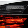 For 2013-2017 Cadillac XTS 4Door LED Bar Black Tail Brake Lights Pair Left+Right