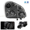 Fit 2008-2017 Freightliner Cascadia Chrome Dual Projector Headlights Replacement