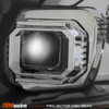 Fit 2008-2017 Freightliner Cascadia Chrome Dual Projector Headlights Replacement