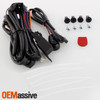 For 2018-2022 Ford EcoSport Bumper Fog Driving Lights Pair w/ Wiring Switch Bulb
