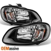 Fit 2004-2012 Freightliner Business Class M2 | 2003-13 M2 106 Black Headlights
