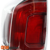For 2016-2020 Toyota Tacoma Pickup Smoked Red Bezel Clear Len Tail Lights Pair