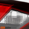For 2019-2022 Altima Halogen Type Trunk Piece Chrome Red Tail Light Inner Driver