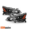 Fits 2019-2022 New Nissan Altima 4Dr Sedan Headlights OE Style - Black Housing
