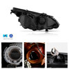 Fit 2008-2010 BMW 5 Series Factory HID AFS Projector Headlights Pair Assembly