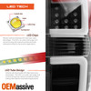 For 14-21 Tundra [W/ LED DRL] Full LED Headlight Assemblies+Black V2 Tail Lamp