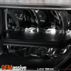 For 14-17 Tundra [NON LED DRL] Full LED Headlight Assemblies+Blk Smoke Tube Tail