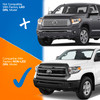 For 14-17 Tundra [NON LED DRL] Full LED Headlight Assemblies+Blk Smoke Tube Tail