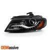 For 2009-2011 Audi A4 HID Xenon OE Projector Headlights - Driver Left Side