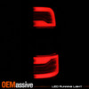 For 2019-2022 Ram 1500 [Halogen Type] LED Black Tail Lights w/ Seqential Signal