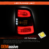 For 2019-2022 Ram 1500 [Halogen Type] LED Chrome Tail Lights w/ Seqential Signal