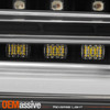 For 16-18 Chevy Camaro Halogen Incandescent Black Tail Lights w/LED Sequential