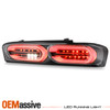 For 2016-2018 Chevy Camaro LED Tube Black Tail Lights w/ LED Sequential Signal