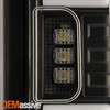 For 2019-2022 Silverado 1500 | 2020 2500HD/ 3500HD Halogen Type Black Tail Light