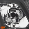 For 2019-2020 RAM 1500 Pickup Truck [Halogen Type] Black Headlight Driver Left