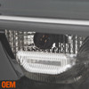 For 2019-2020 RAM 1500 Pickup Truck Halogen Type Black Headlight Passenger Right
