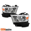 For 2019-2021 RAM 1500 Truck [Halogen Type] Headlight w/ Chrome Bezel Left+Right