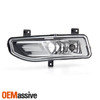 For 2018-2024 Leaf Bumper Driving Chrome Fog Light Pair w/Switch Wiring Harness