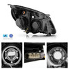 For 2016-2017 Chevy Equinox SUV [Halogen Type] Projector Chrome Headlight Driver