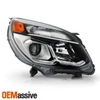 For 2016-2017 Chevy Equinox [Halogen Type] Projector Chrome Headlight Passenger
