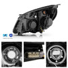 For 2016-2017 Chevy Equinox [Halogen Type] Projector Chrome Headlight Passenger