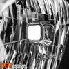For 2013-2017 Chevy Traverse Halogen Type Black Headlights Pair Driver+Passenger