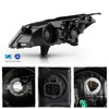 For 2013-2017 Chevy Traverse Halogen Type Chrome Clear Headlight Passenger Right