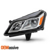 For 2013-2017 Chevy Traverse Halogen Type Chrome Headlight Headlamp Driver Left