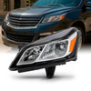 For 2013-2017 Chevy Traverse Halogen Type Chrome Headlight Headlamp Driver Left