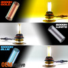 For *COBRA* Gold 12V 60W 3200LM 9004 HB1 High/Low Xenon LED Headlight Conversion Kit