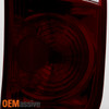 Fits 2004-2006 Tundra Double/Crew Cab Dark Red Tail Lights Brake Lamps Set