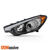 Projector Black Headlight For 14-16 Forte Koup Forte5 w/o LED Position Left Side