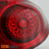 Fits 2007 2008 2009 2010 Elantra Outer Pair Tail Lights Brake Lamps Replacement