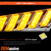 For 2016-2022 Camaro HID/Xenon LED Projector Chrome Headlamp w/Sequential Signal