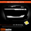 For 19-22 RAM 1500 Halogen Projector Black Headlights w/ LED Running+Sequential