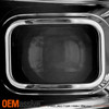 For 19-22 RAM 1500 Halogen Projector Chrome Headlights w/ LED Running+Sequential