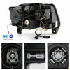 For 11-13 Jeep Grand Cherokee HID LED Tube Projector Black Headlights Sequential