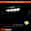 For 2017-2019 Audi A4 S4 [HID/Xenon] LED Bar DRL Projector Chrome Headlight Pair