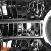 Fit 16-18 Ram | 19-23 1500 Classic Projector LED Headlights Black Driver Housing