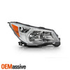 Fit 2014-2016 Subaru Forester OE Halogen Style Chrome Headlights Passenger Side