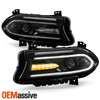 For 15-21 Dodge Charger LED DRL Projector Headlights Light Lamps 2015-2021