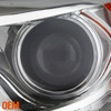 For 2016-2018 Maxima S SL SV LED DRL Turn Signal Chrome Halogen Headlights Pair