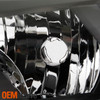 For 2016-2018 Maxima S SL SV Black Projector Headlights W/DRL Led 16-18 Lights