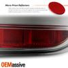 For 10-22 Toyota 4Runner LED Tube Running Smoke Tail Lights w/ Sequential Signal