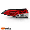 For 2020-2024 Toyota Corolla [US Built] Sedan Red Clear Outer Tail Light Driver