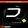 For 2009-2014 Ford F150 Halogen Projector Black Headlights Full LED Beam +C-Tube