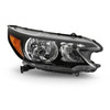 For 2012 2013 2014 Honda CR-V Halogen Type Black Headlight Passenger Right Side