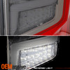 Fit 2016-2021 Nissan Titan LED Light Tube Tail Brake Lamps - Red Smoke