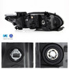 Fits 2018-2022 Honda Accord 4-Door Sedan Full LED OE Pair Headlights - Black